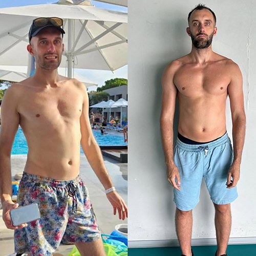 Metamorfoza: PAWEŁ – +8 kg